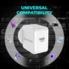 ULTRA 100W Super VOOC USB Fast Charger Adapter with cable ( 6 month warranty)