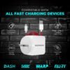 ULTRA 100W Super VOOC USB Fast Charger Adapter with cable ( 6 month warranty)
